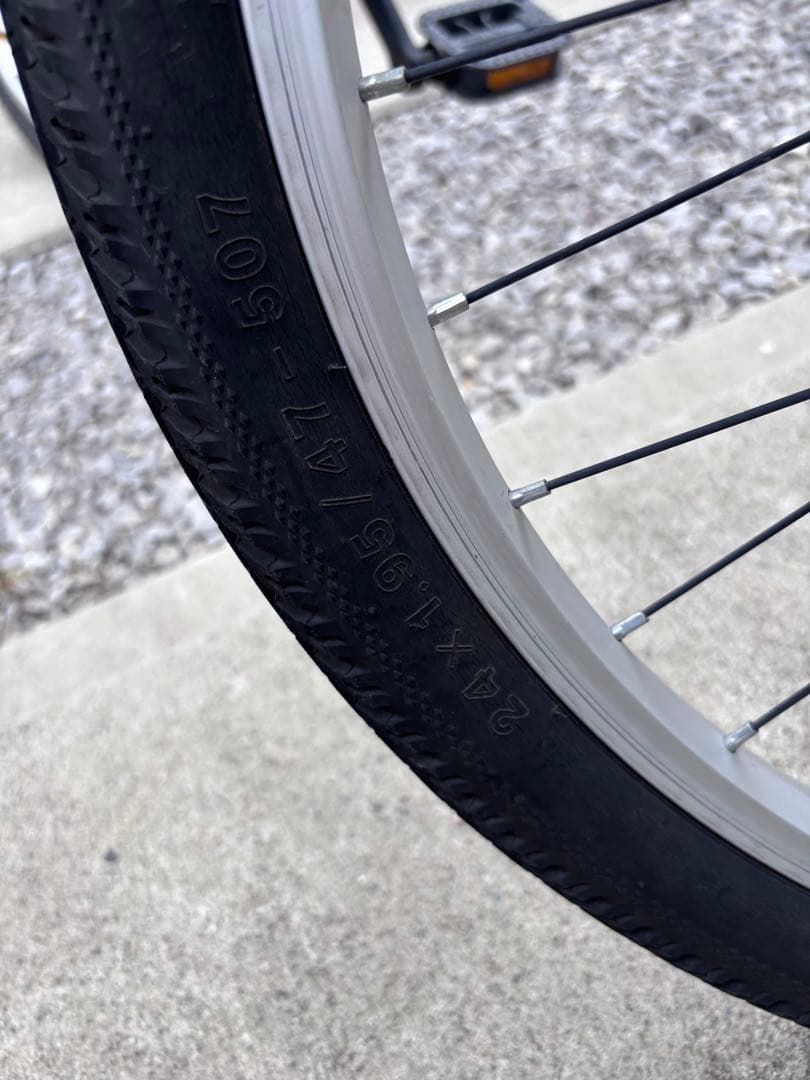 DRIDE 青色 24インチ 子供用自転車