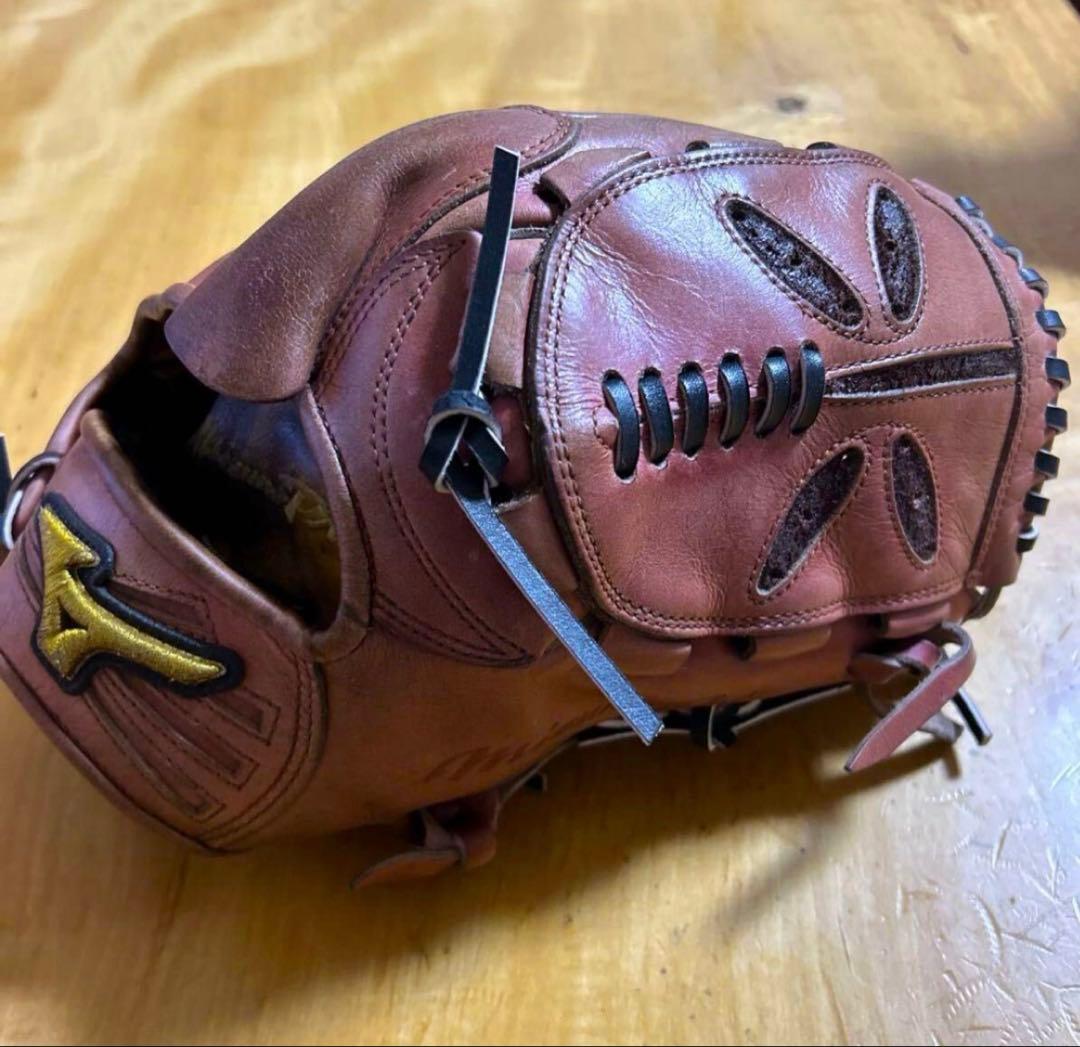 Mizuno ブラウン 硬式グローブ 右投げ用