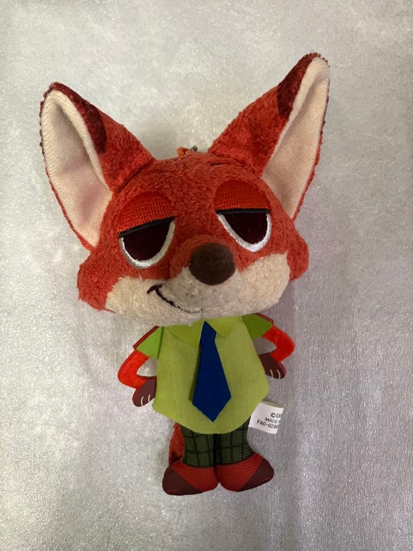 ディズニー ズートピア　ぬいぐるみバッジ／ニック