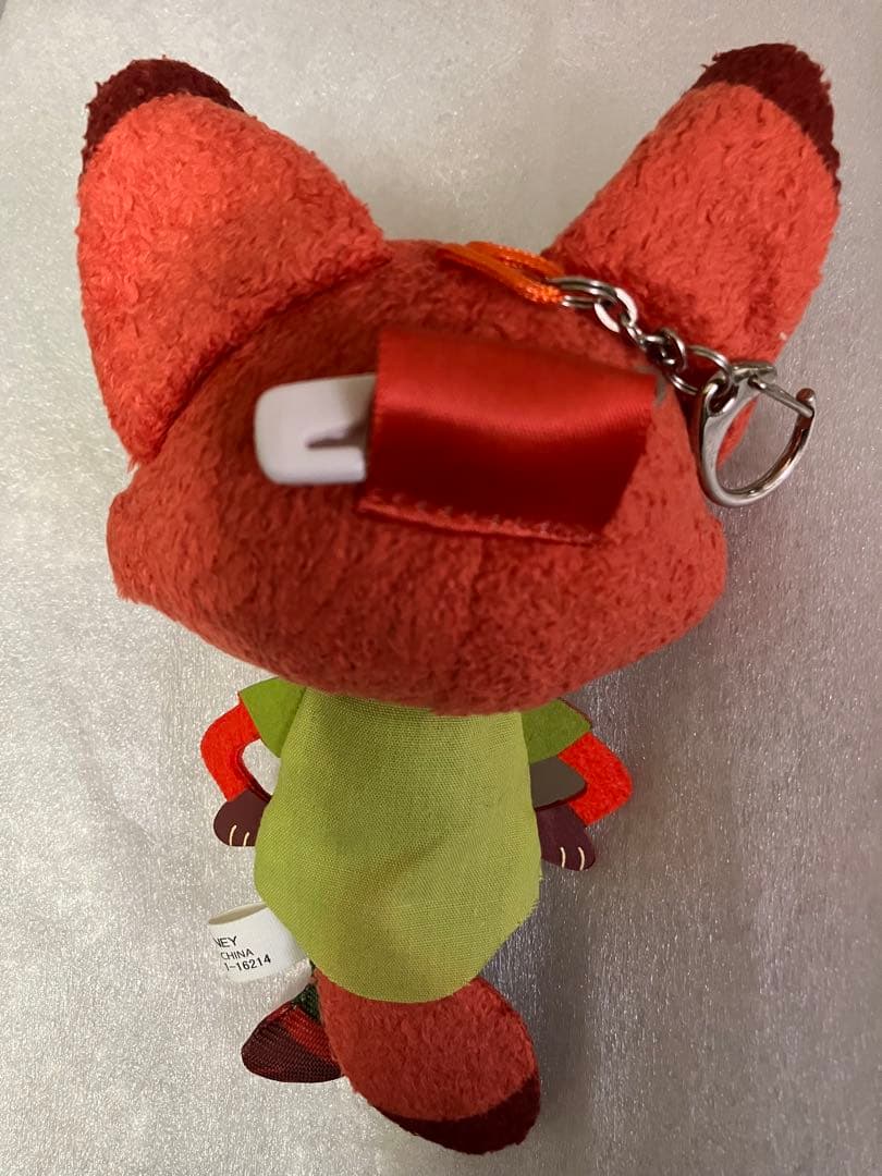 ディズニー ズートピア　ぬいぐるみバッジ／ニック