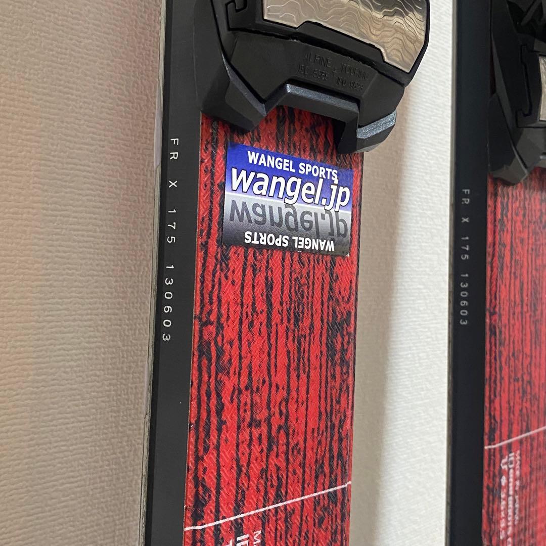 ID ONE FR-X 175cm 黒/赤　マーカー　グリフォン