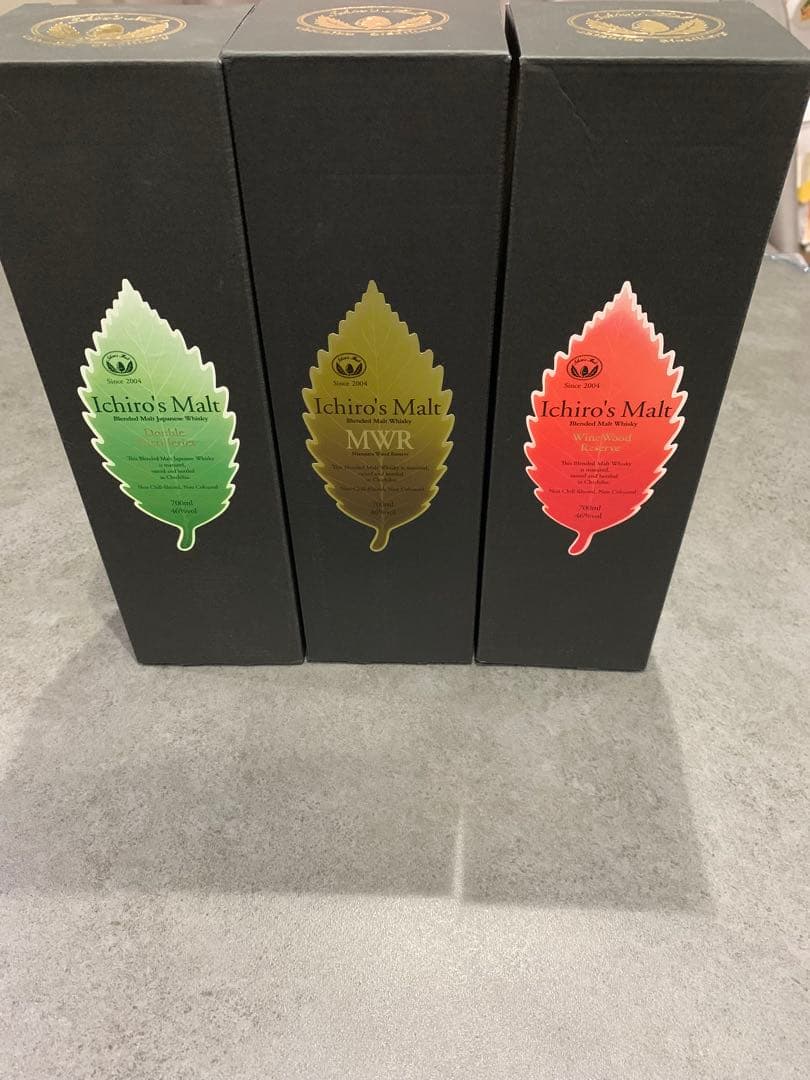 Ichiro's Malt 3本セット（緑・金・赤）　新品　未開封