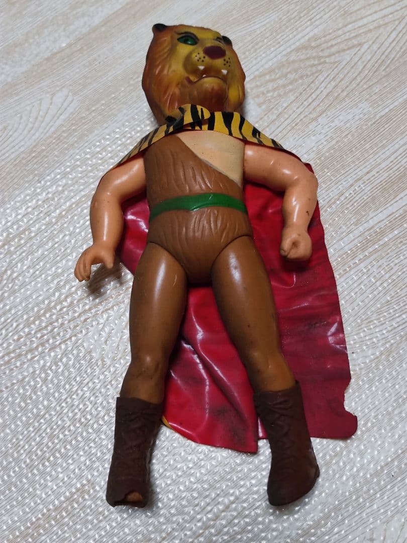 ◇希少◇タイガーマスク ソフビ 梶原一騎 辻なおき 当時物 中嶋製作所 人形