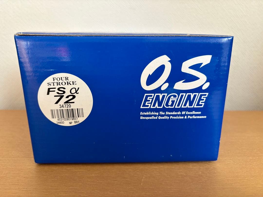 O.S 飛行機用4ストロークエンジン　FS-72α 【未使用】