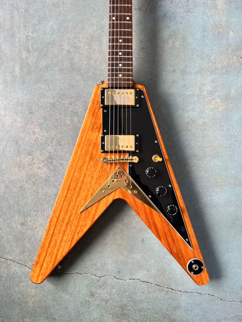 ギター Epiphone by Gibson '58 Korina Flying V