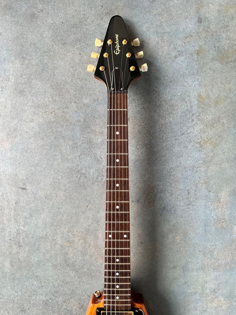 ギター Epiphone by Gibson '58 Korina Flying V