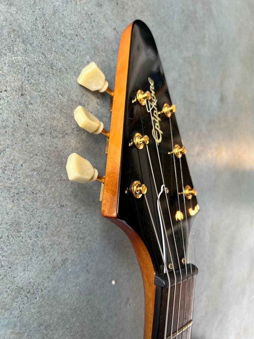 ギター Epiphone by Gibson '58 Korina Flying V