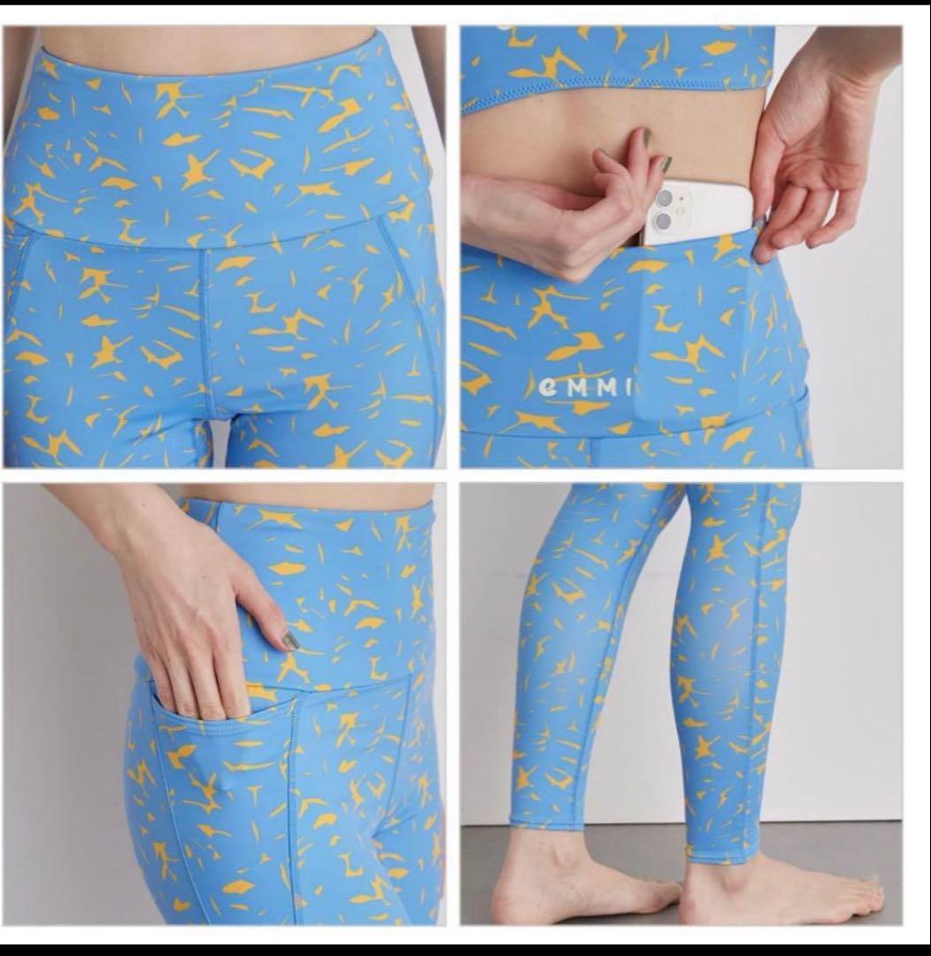 ⭐︎新品⭐︎emmi yoga エミヨガ　トップス&レギンス　9-11号　上下