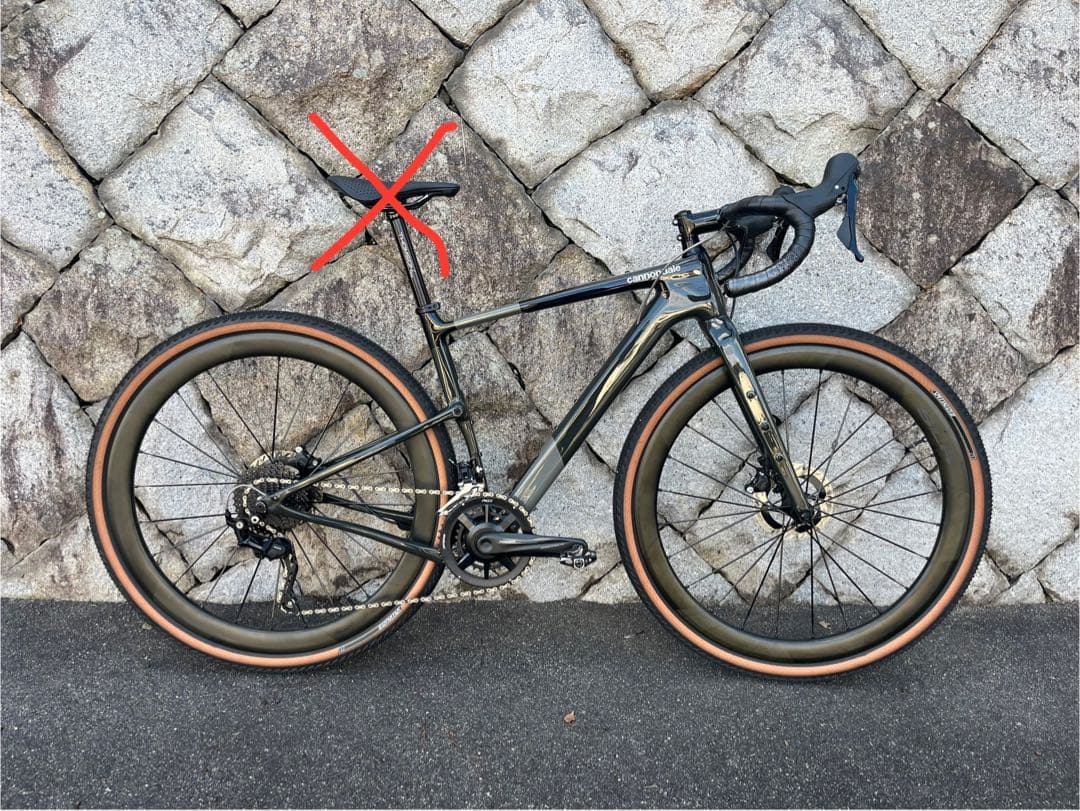 cannondale キャノンデール　トップストーンカーボン4 カスタム箇所あり