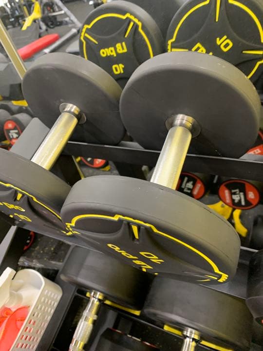 TPUダンベル　27.5kg2個