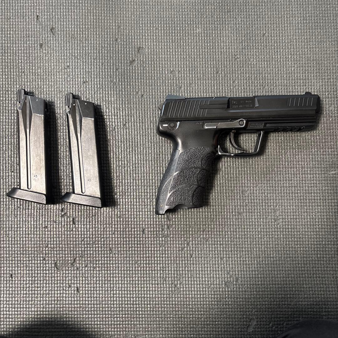 東京マルイ HK45 ガスブローバック マガジン2本付き