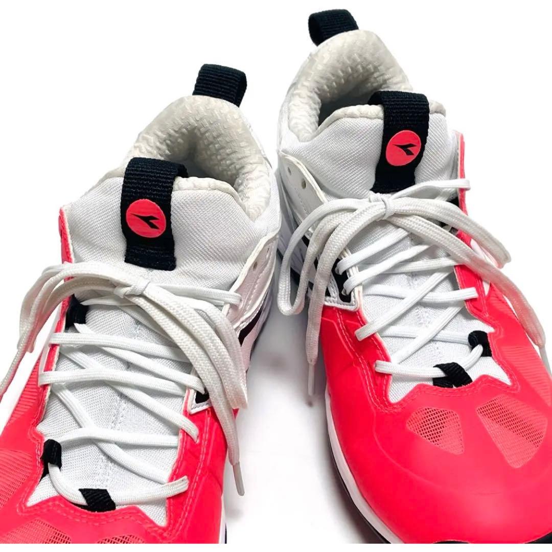 入手困難 ディアドラ スピード ブルーシールド フライ2 テニスシューズ 美品