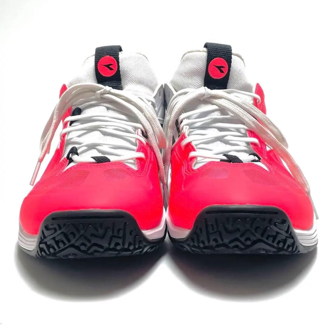 入手困難 ディアドラ スピード ブルーシールド フライ2 テニスシューズ 美品