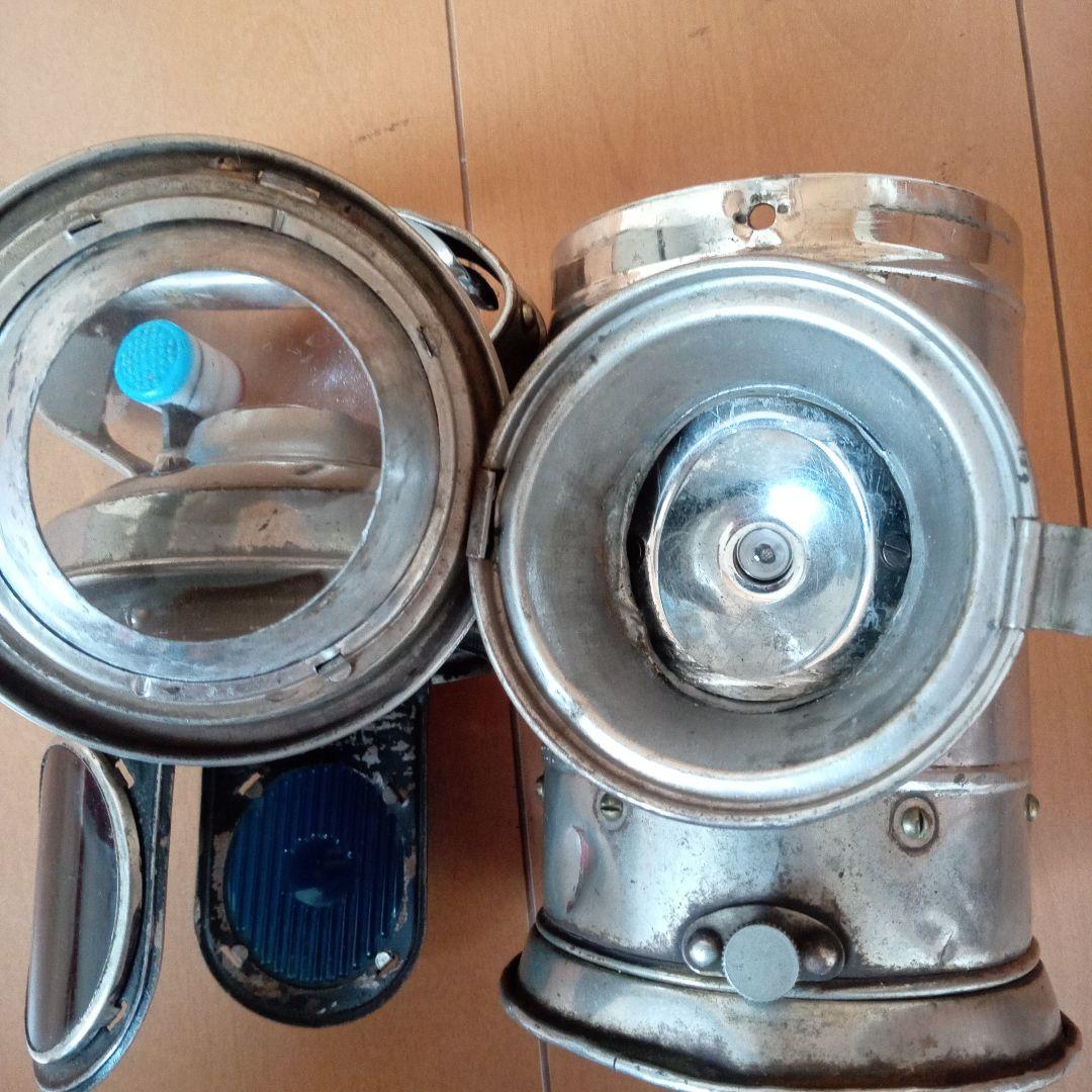 鉄道　国鉄　　白光式合図灯　点灯確認済