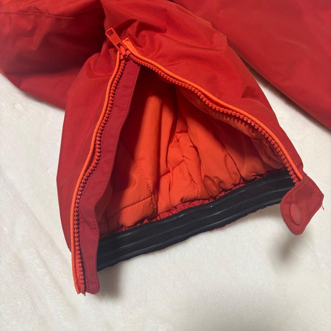 美品★ mont-bell 子供用スキーウェア 120オレンジ