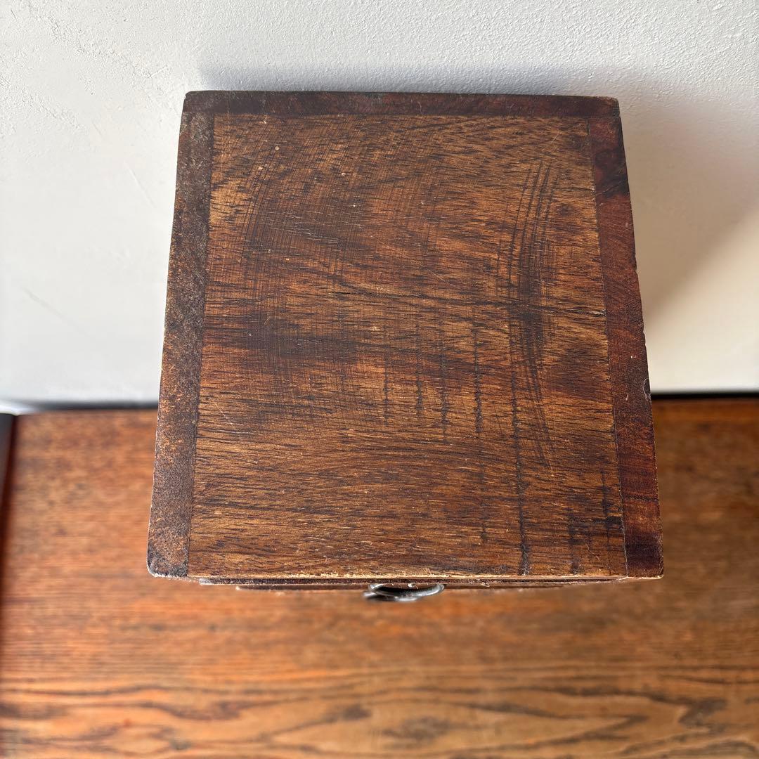 木製 引き出し 6杯 縦長 インド アジアン家具 小物入れ ミニ箪笥 チェスト