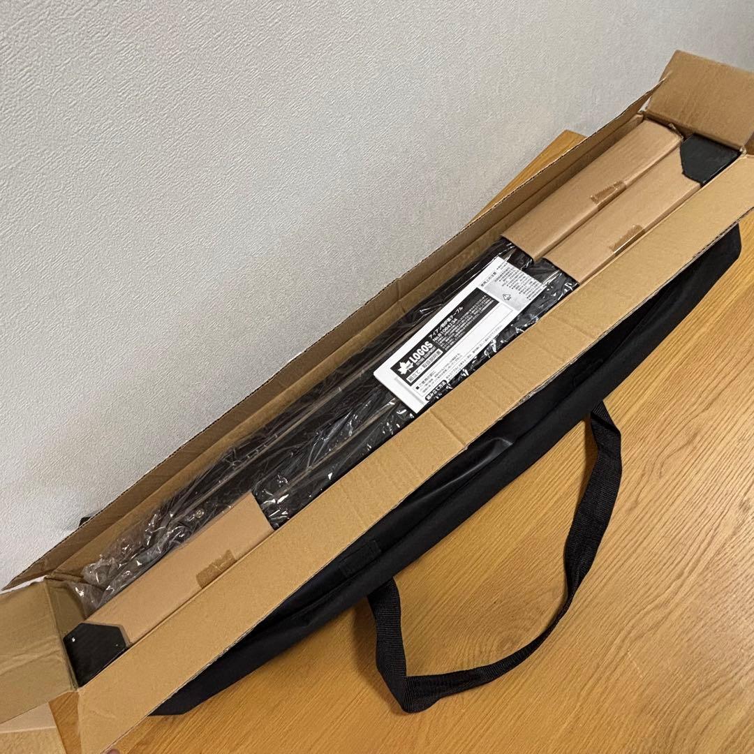 未使用　ほぼ新品　ロゴス(LOGOS) アイアン囲炉裏テーブル