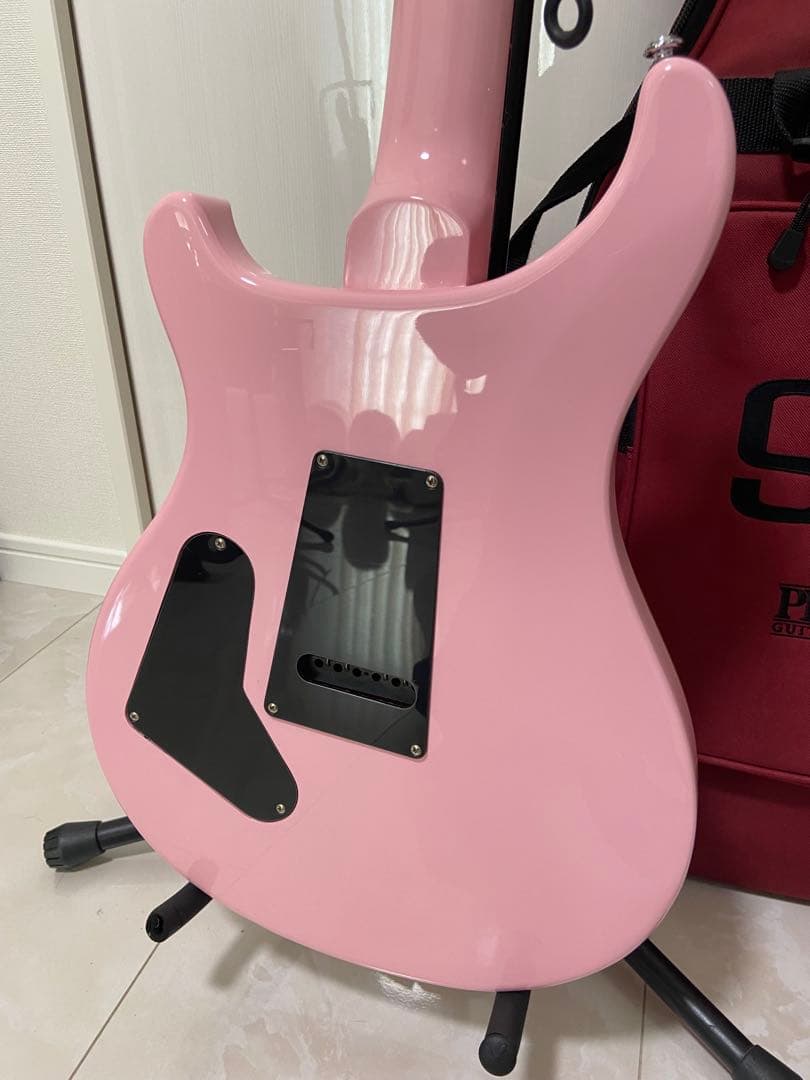 美品　PRS SE Custom 24 （改）エレキギター ボニーピンク