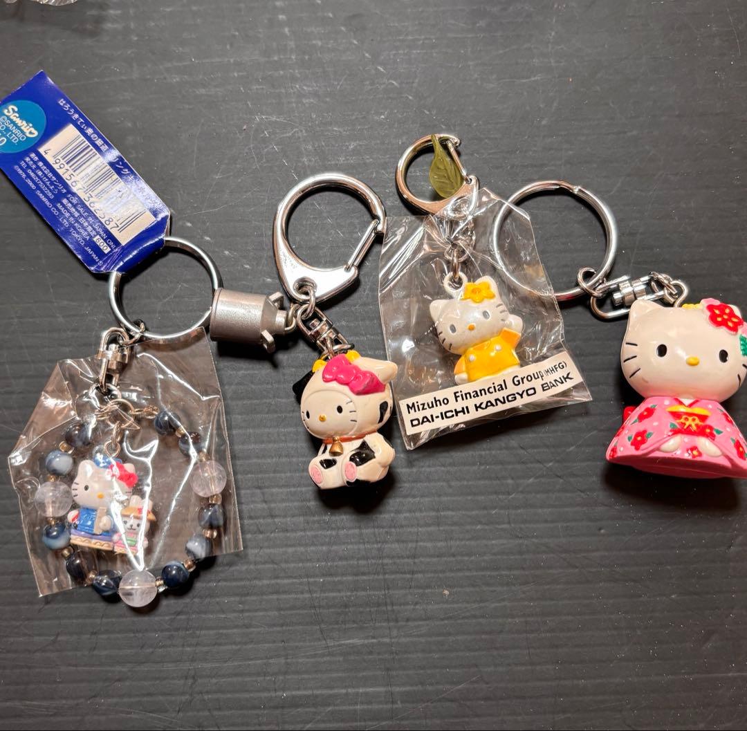 激レア、未開封多数！大量ご当地キティ ハローキティキーホルダーまとめ星座 温泉