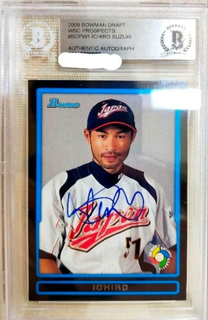 ★イチロー選手　直筆サインカード　★WBC2009
