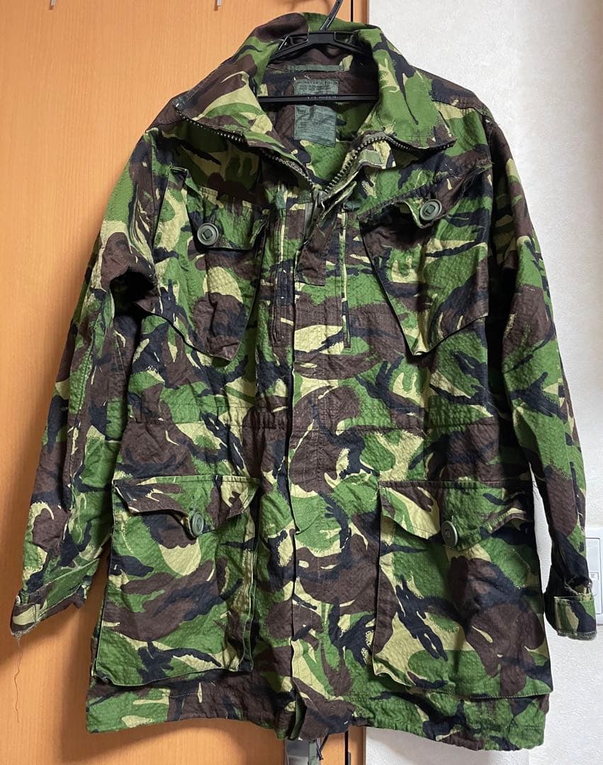 イギリス軍JACKET DPM.FIELDミリタリージャケット迷彩　中田商店
