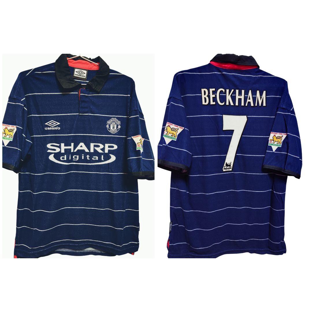 UMBRO　1999 マンチェスターユナイテッド　ベッカム　パッチ付き