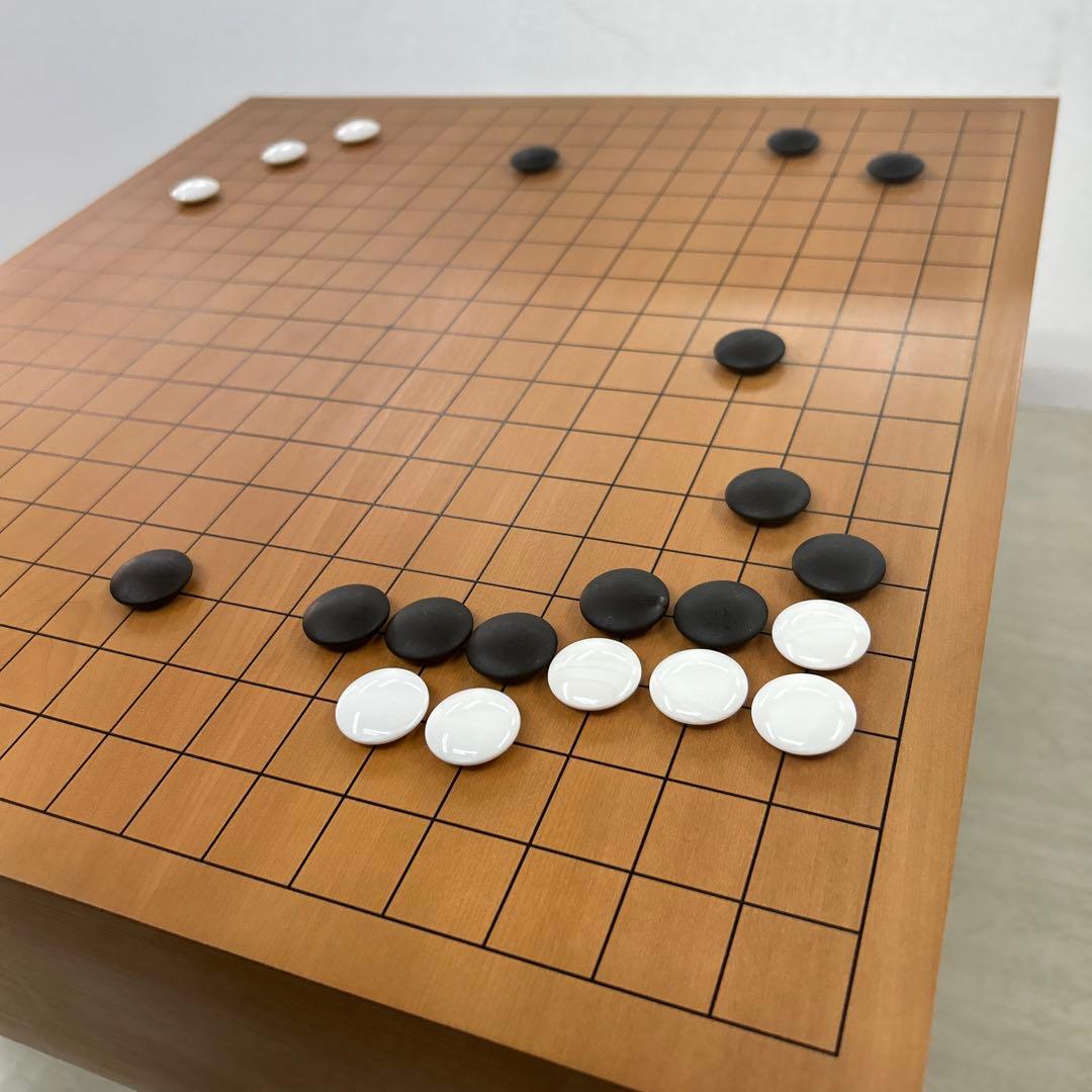 【未使用品】碁盤 本桂 40号 脚付