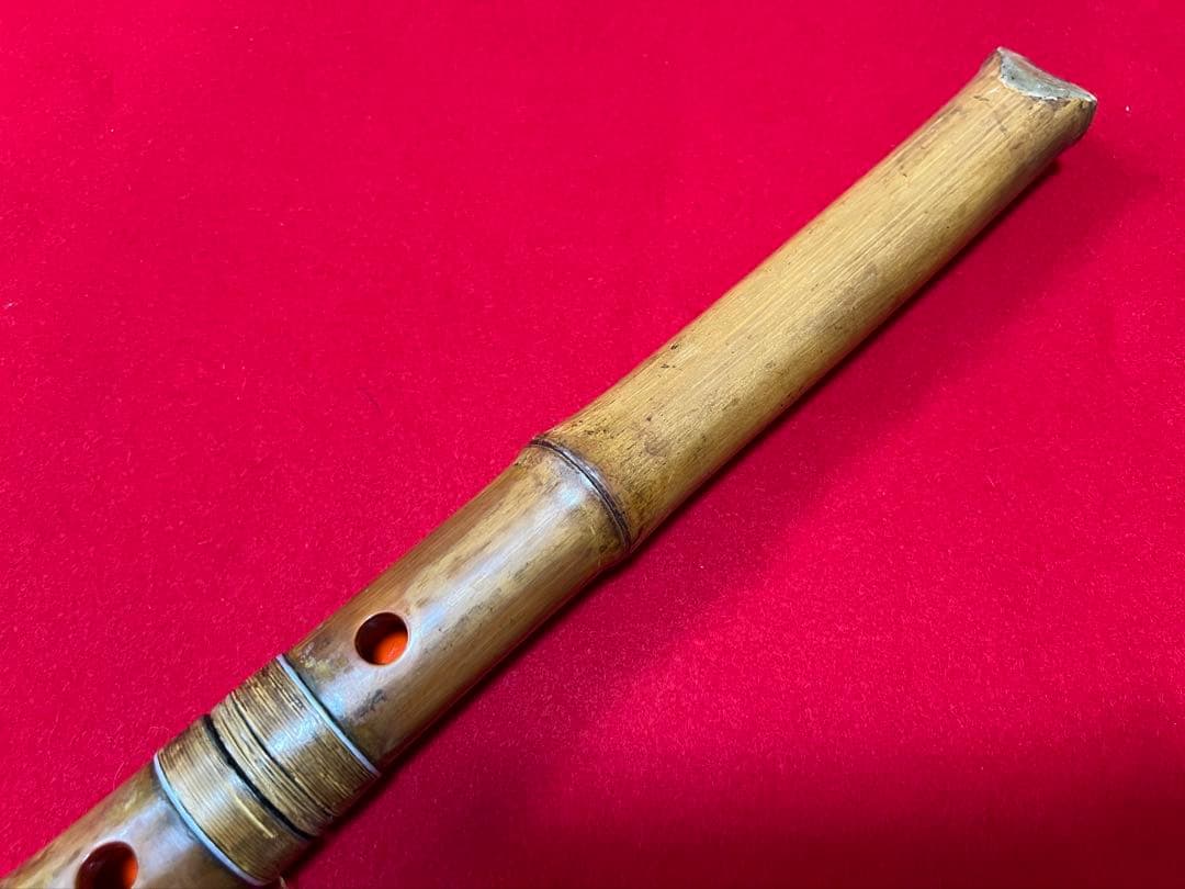 和楽器 尺八 在銘 呂風山 長さ55.5cm