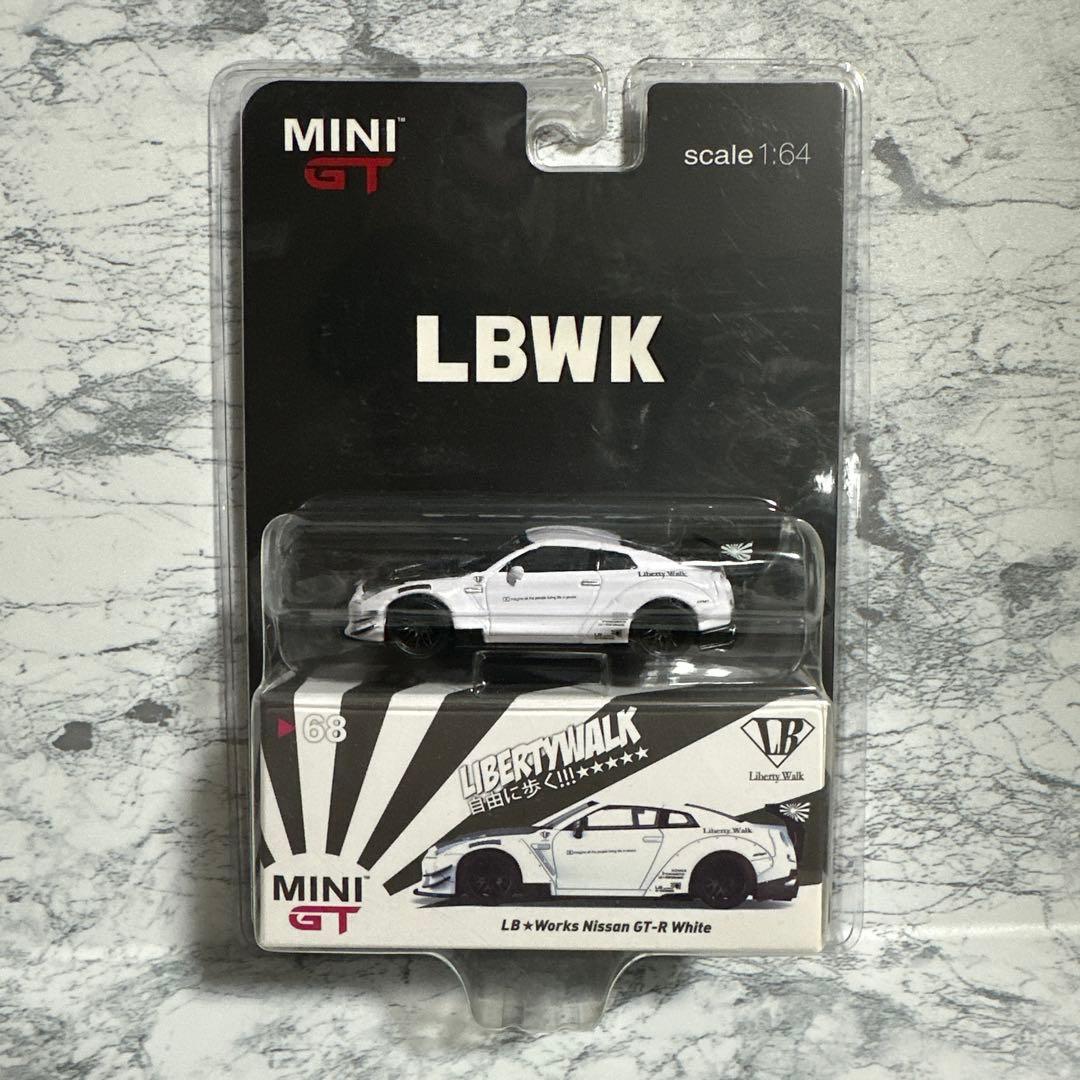 ミニＧＴ LB NISSAN GT-R WHITE