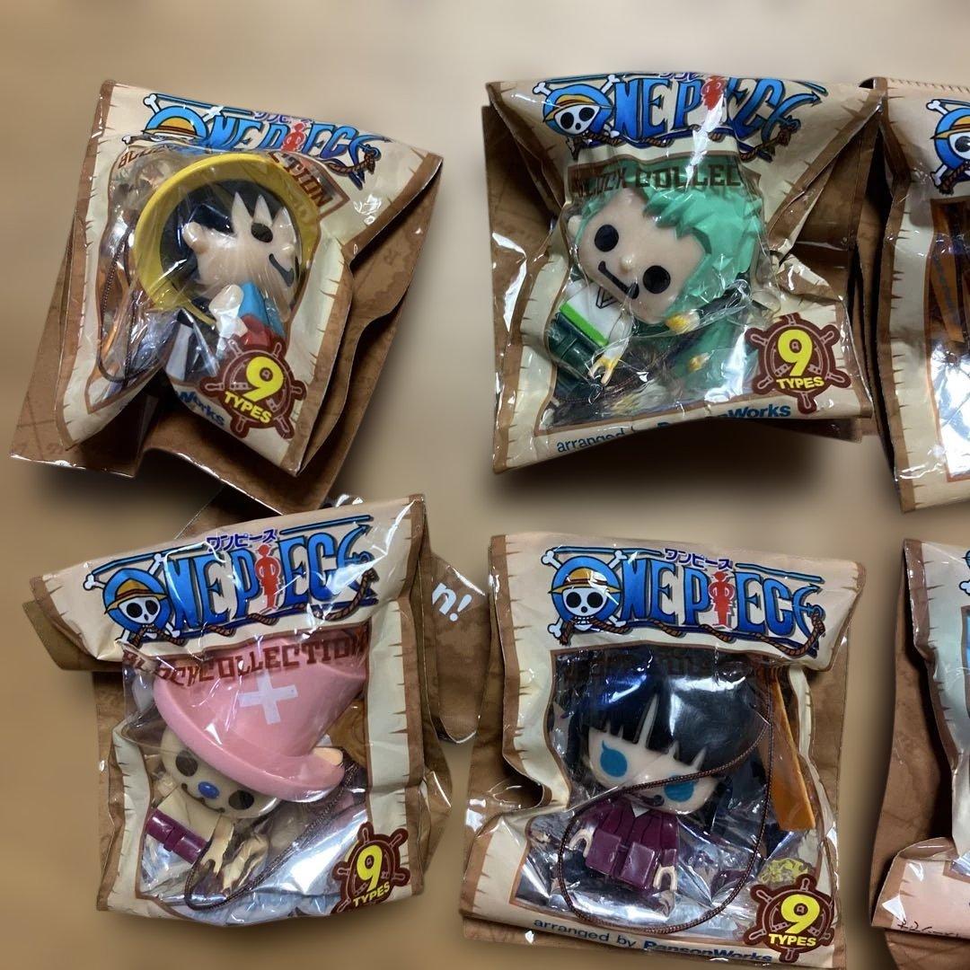 ワンピース ナッチャン ブロックコレクション　ストラップ 9種類•12種類