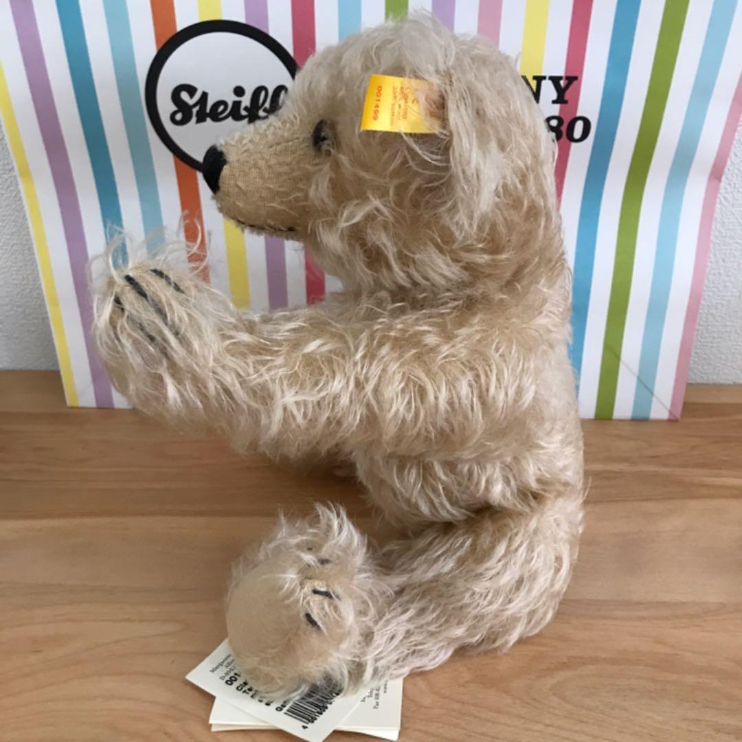 【新品】シュタイフ クラシック ティディベア モヘヤ 32cm