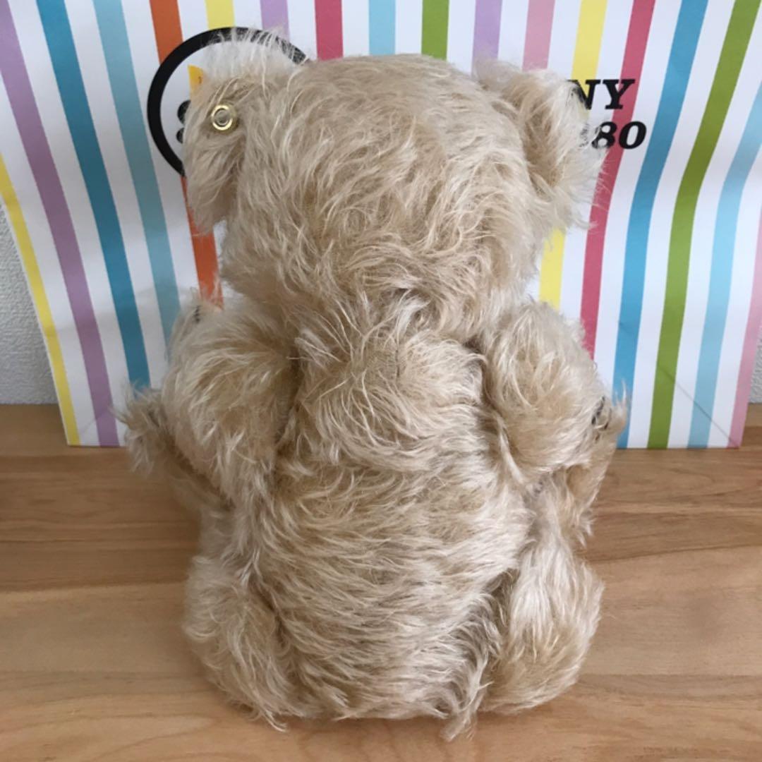 【新品】シュタイフ クラシック ティディベア モヘヤ 32cm