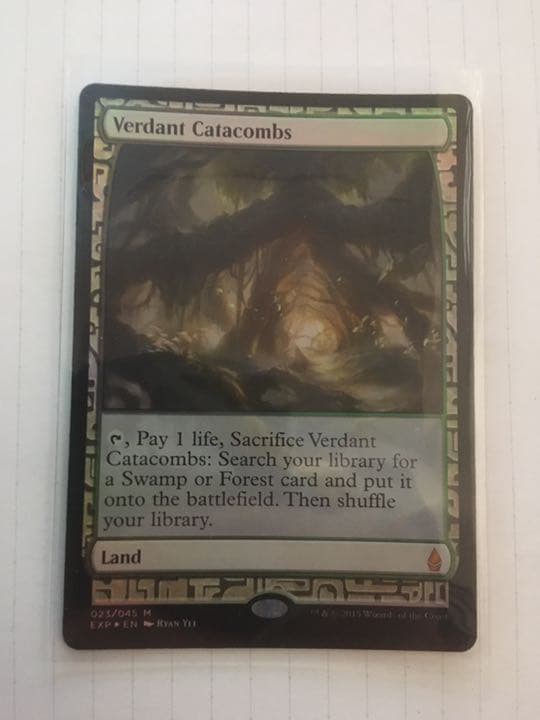 新緑の地下墓地　foil エクスペディション　マスターピース