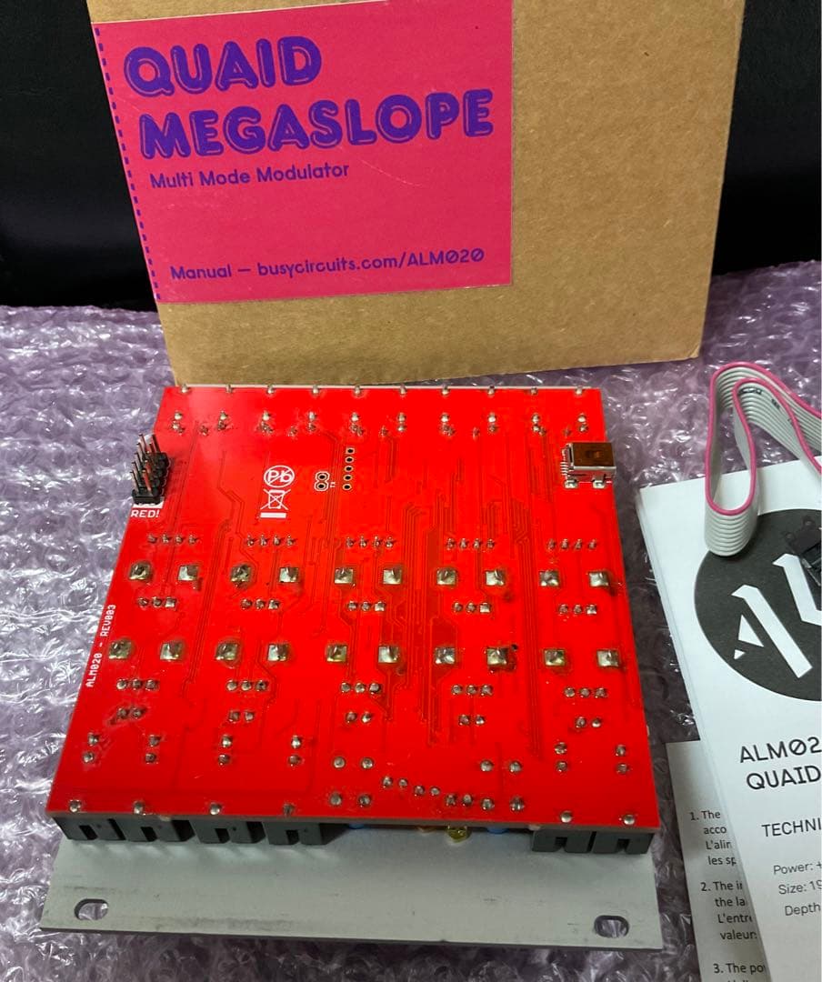 ALM busy QUAID MEGASLOPE モジュラーシンセ