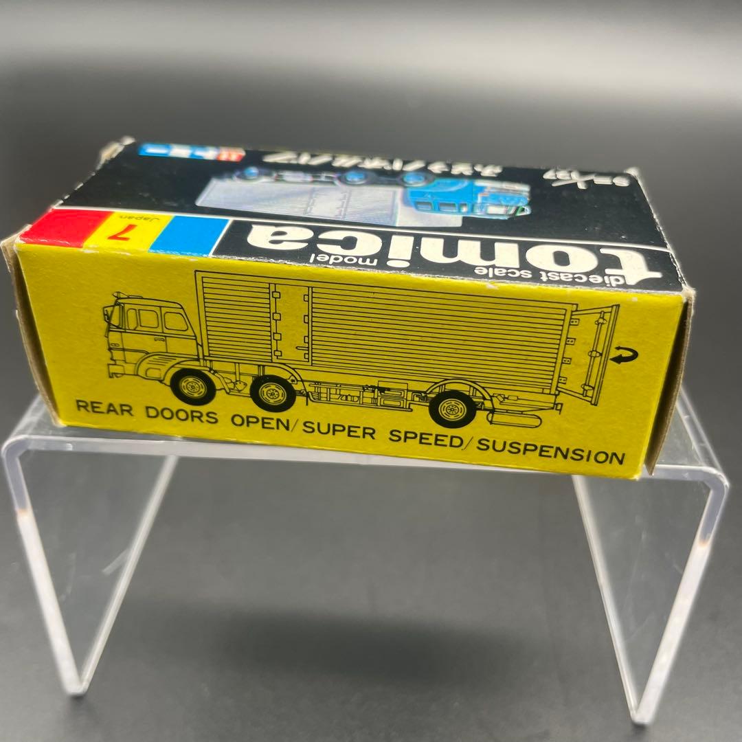 ◯希少 トミカ 日本製 黒箱 7-2 ふそうパネルバン 7