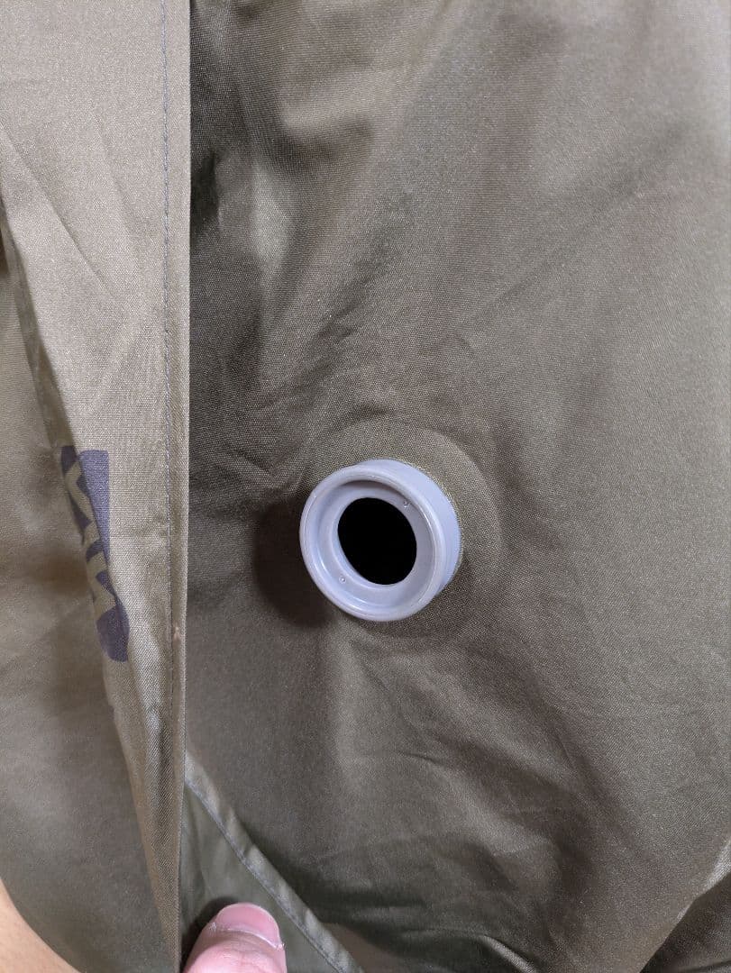 WAQ リラクシングキャンプマット オリーブ ピロー付