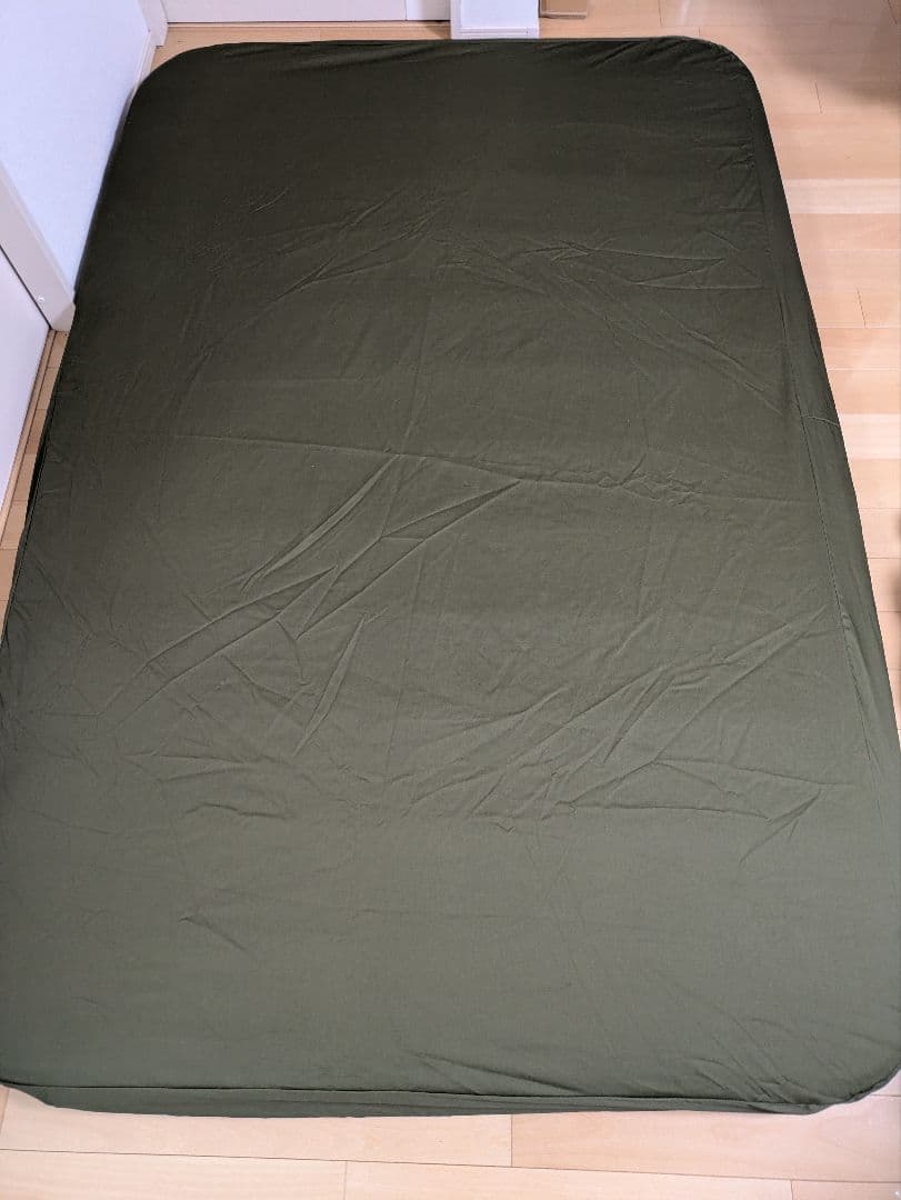 WAQ リラクシングキャンプマット オリーブ ピロー付