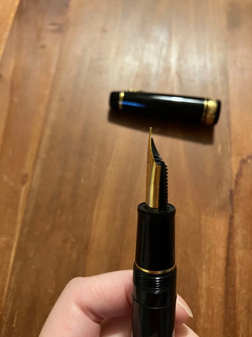 【廃盤品】セーラー　プロフェッショナルギアΣ シグマ　金　万年筆　Fニブ