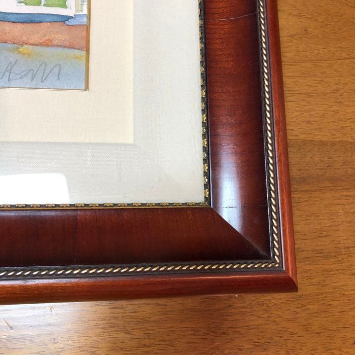 Emma Ball 水彩画 The Lanes,Brighton