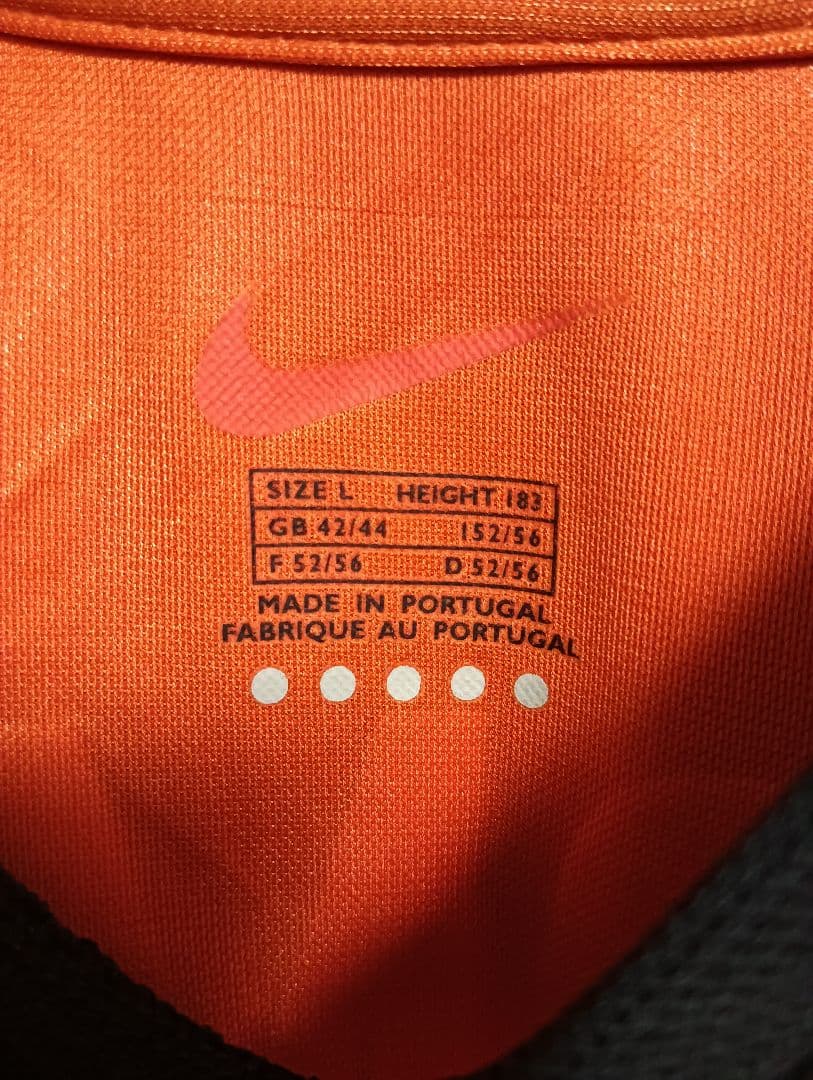 ナイキ オランダ代表 オーフェルマルス ユニフォーム 2000 L 紙タグ付き