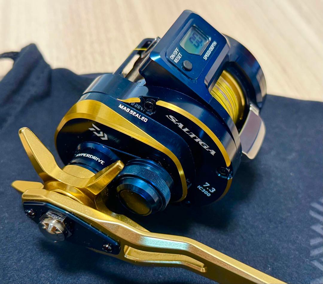 ダイワ ソルティガ DAIWA SALTIGA IC 300HL-SJ 中古美品