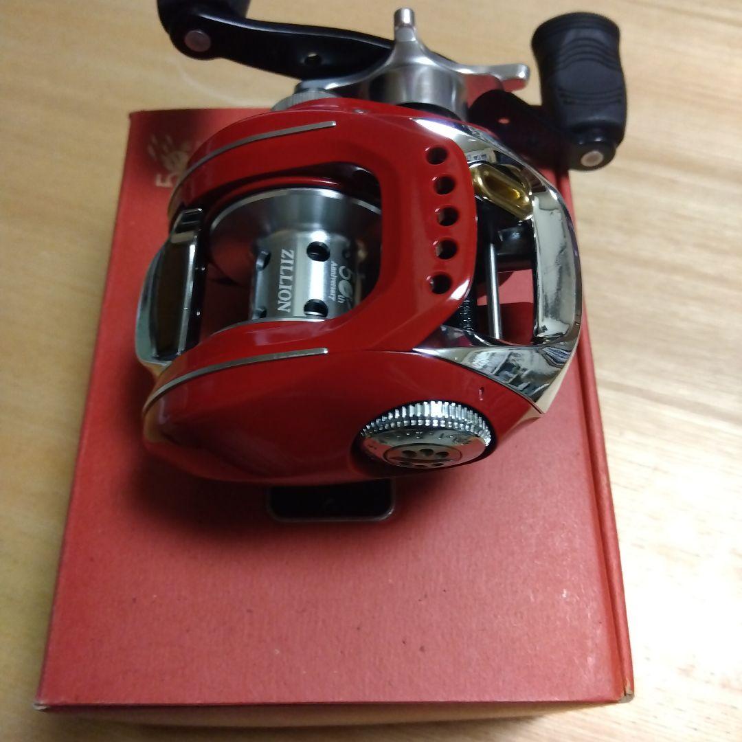 ⑫USダイワ50周年Daiwa 赤ジリオン ベイトリール レッド激レア