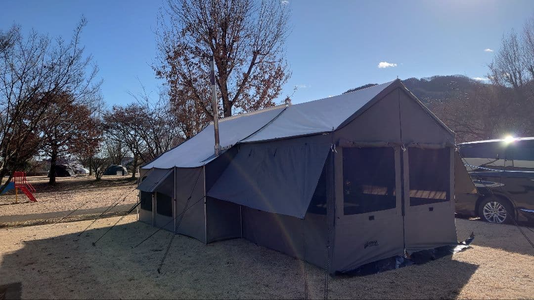 コディアックキャビンロッジ専用サイドウォール付きオーニング