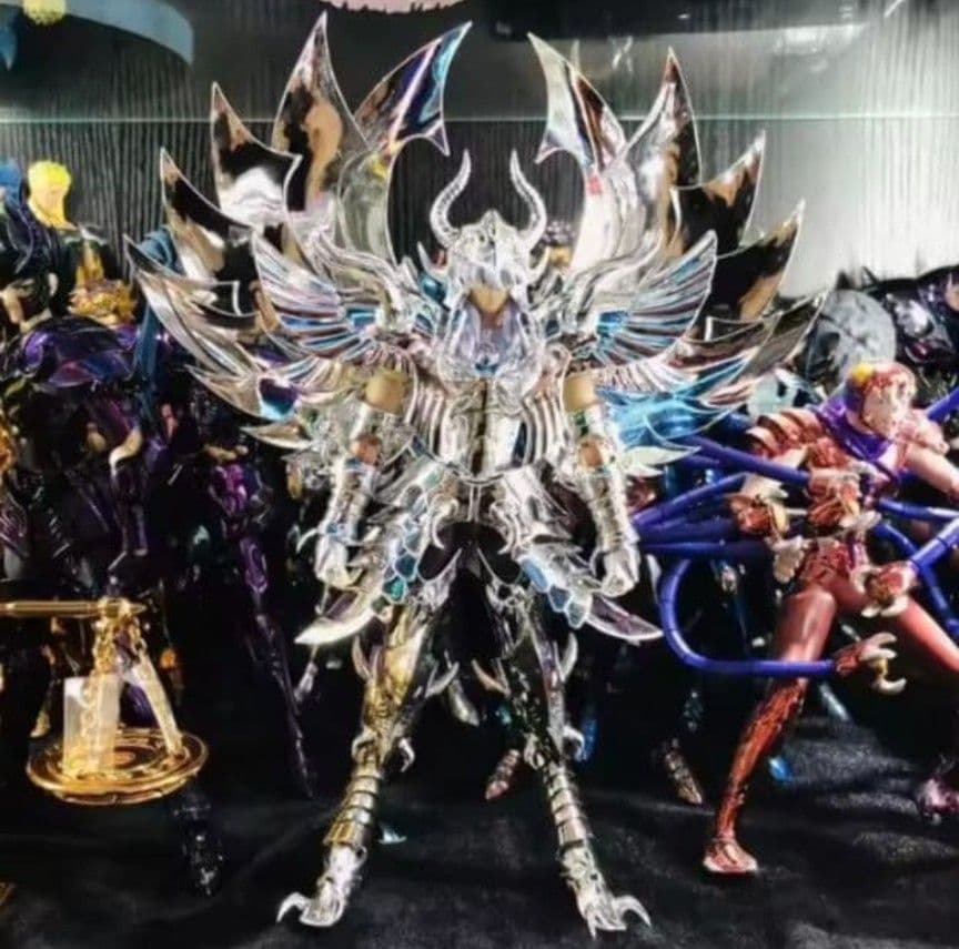 聖闘士聖衣神話EXサイズ　3巨頭　ラダマンデス　ミーノス アイアコス　白銀カラー