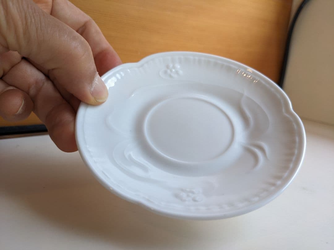 リチャードジノリ　アイリス　デミタス カップ＆ソーサー