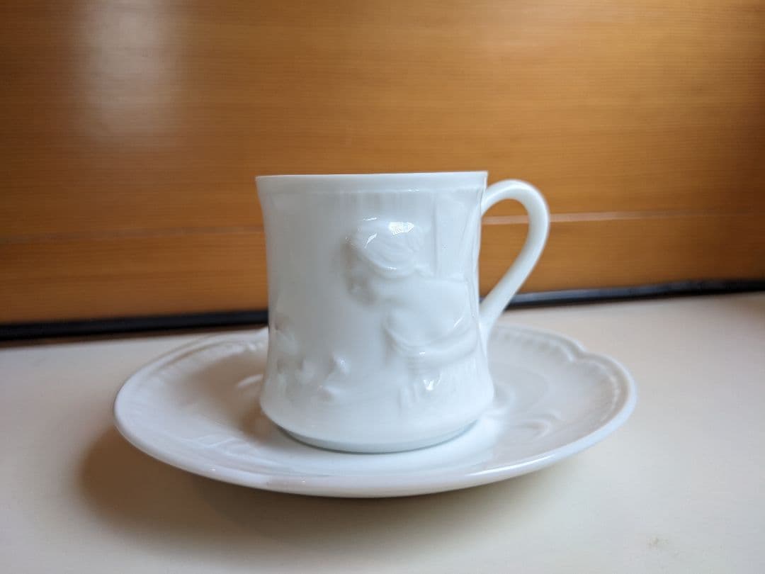 リチャードジノリ　アイリス　デミタス カップ＆ソーサー