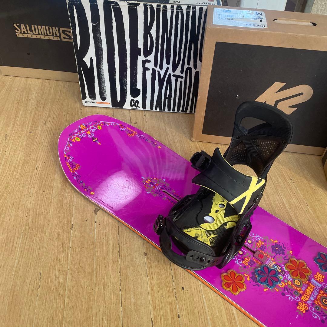 BURTON　DEJAVU　バートン　LEXA　バイン付　スノーボードセット