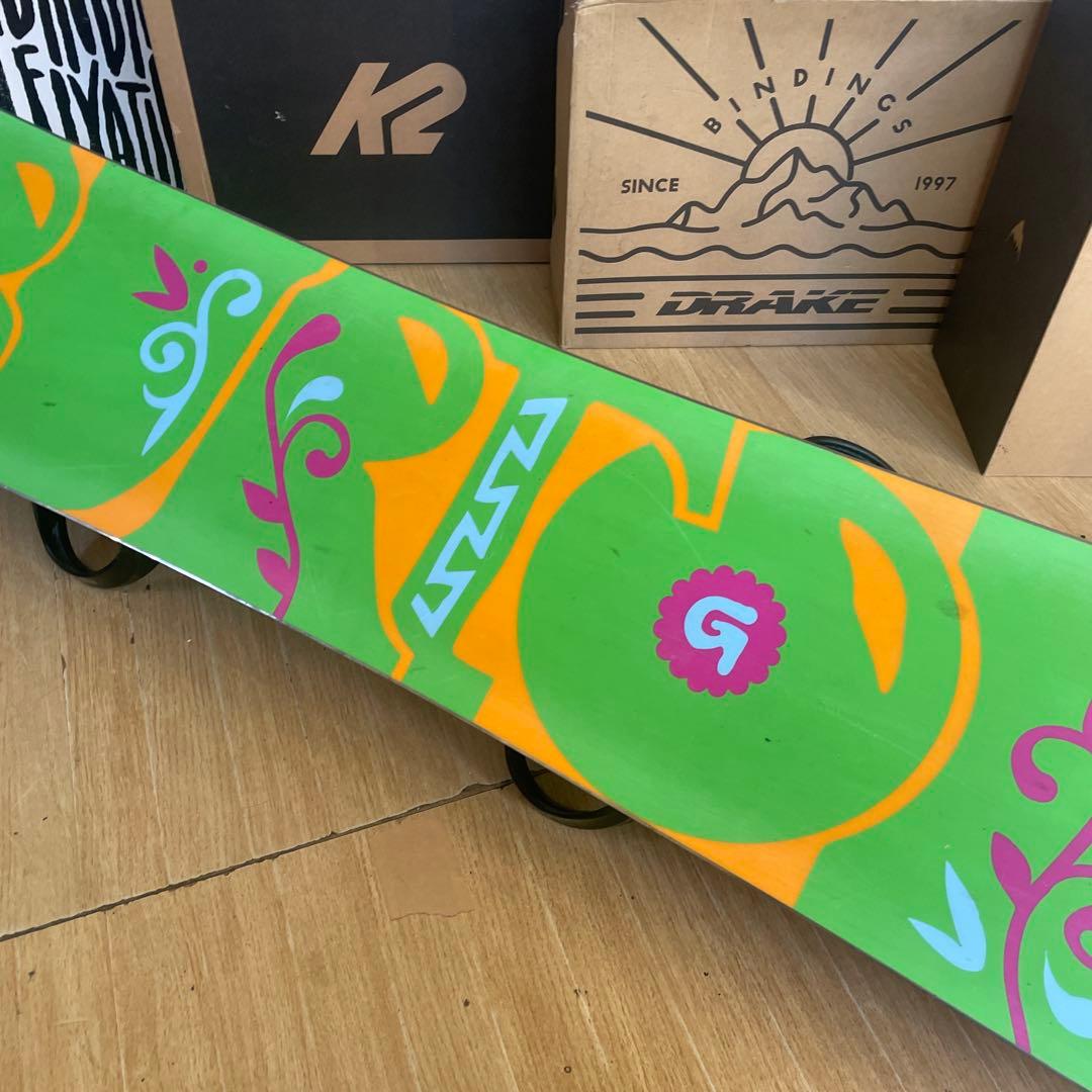 BURTON　DEJAVU　バートン　LEXA　バイン付　スノーボードセット