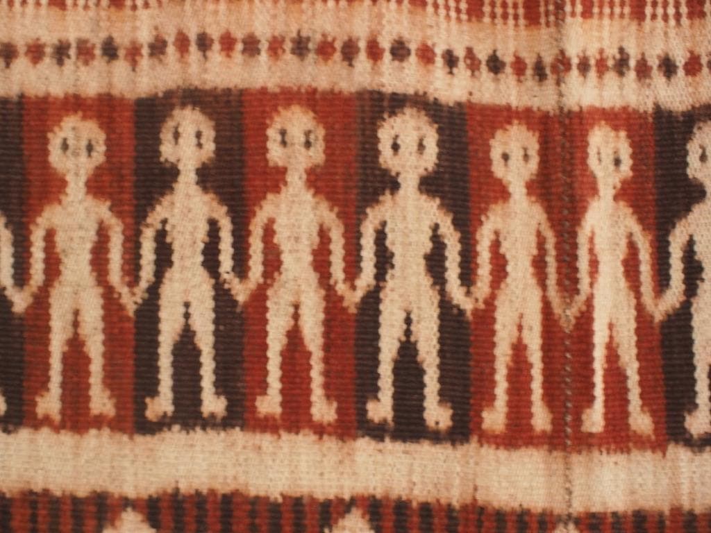 インドネシア スラウェシ島 トラジャ族のイカット2