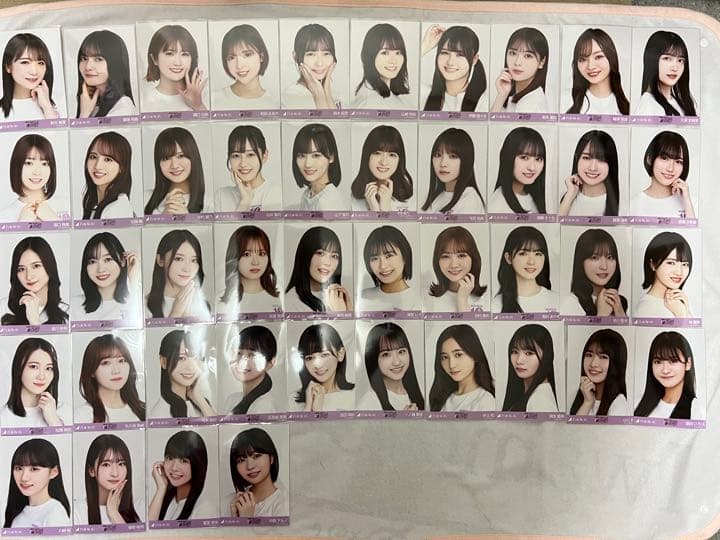 乃木坂46 10thBDライブ 白Tシャツ＋紫Tシャツ